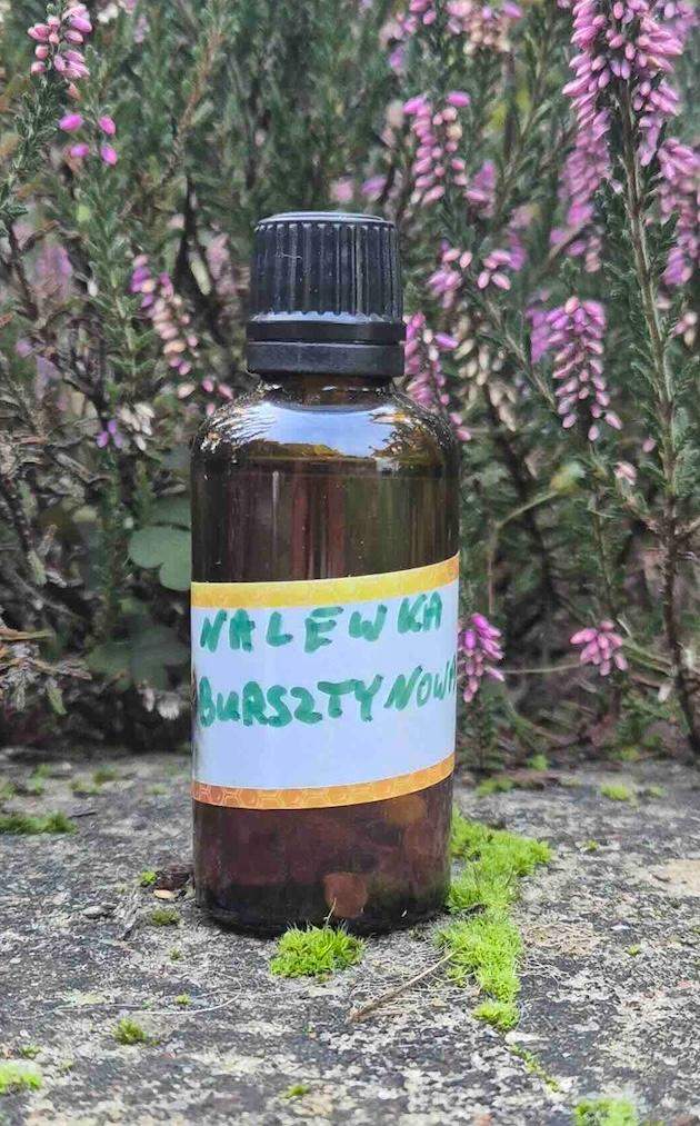 Kropelki na bazie bursztynu